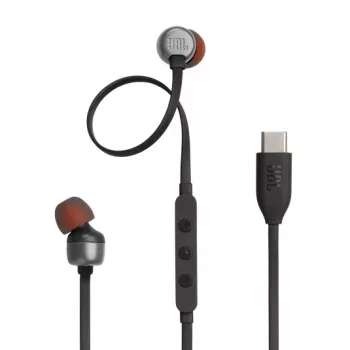 JBL Tune 310C headset bedraad in-ear gesprekken/muziek USB Type-C zwart