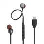 JBL Tune 310C headset bedraad in-ear gesprekken/muziek USB Type-C zwart