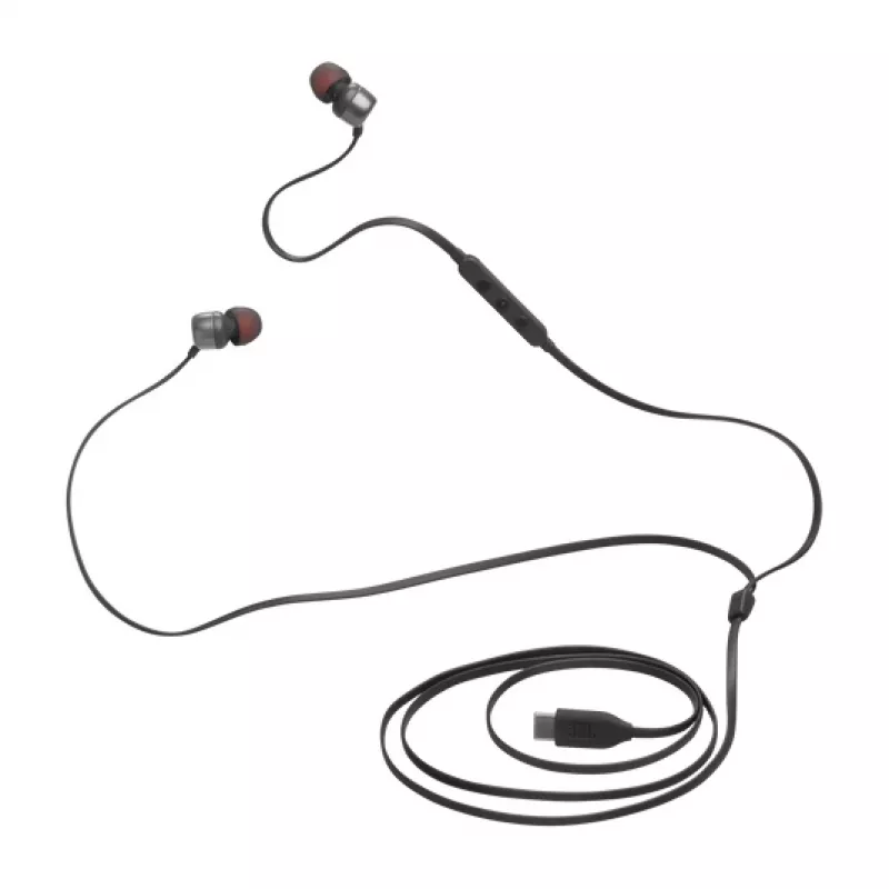 JBL Tune 310C headset bedraad in-ear gesprekken/muziek USB Type-C zwart