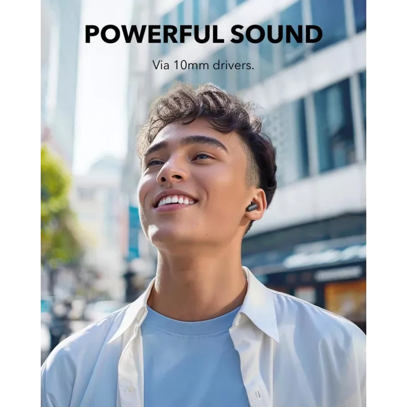 ANKER oordopjes – Soundcore P30i – zwart