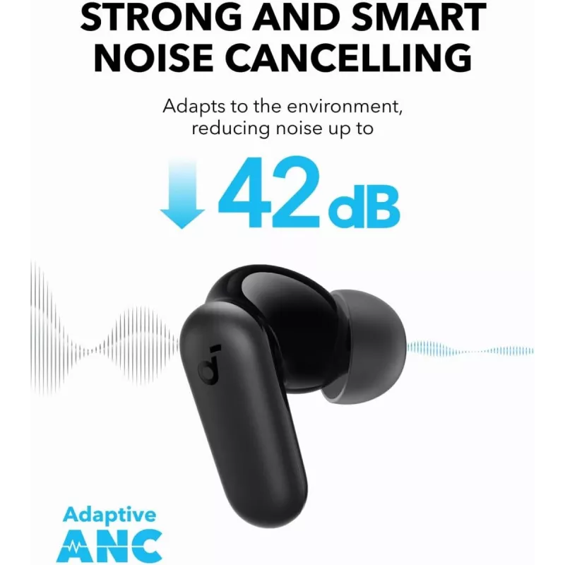 ANKER oordopjes – Soundcore P30i – zwart