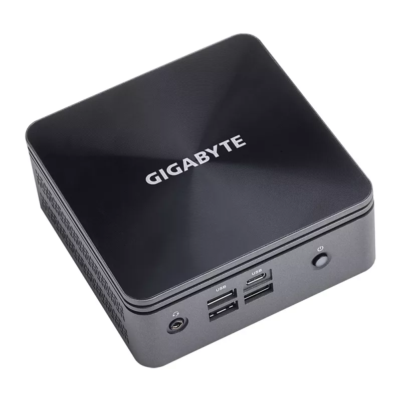 GIGABYTE GB-BRI3H-10110 pc/workstation barebone zwart i3-10110U BGA 1528 2,1 GHz