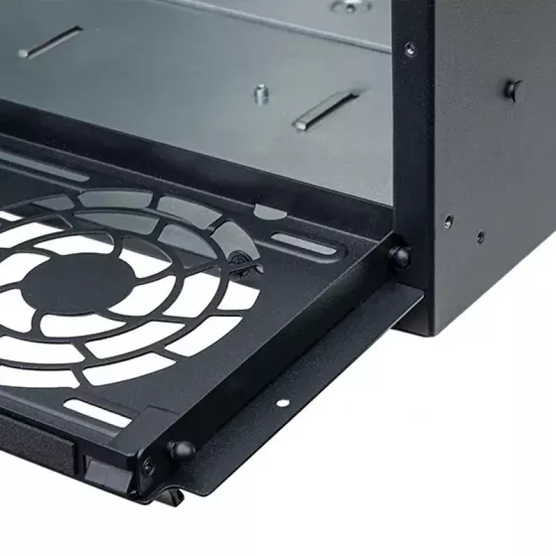 Serverrack Silverstone RM52 zwart ATX SFX 440x550x220mm