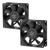 Serverrack Silverstone RM52 zwart ATX SFX 440x550x220mm