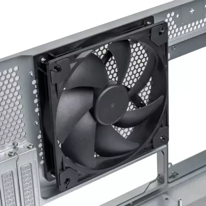 Serverrack Silverstone RM52 zwart ATX SFX 440x550x220mm