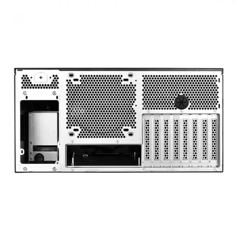 Serverrack Silverstone RM52 zwart ATX SFX 440x550x220mm