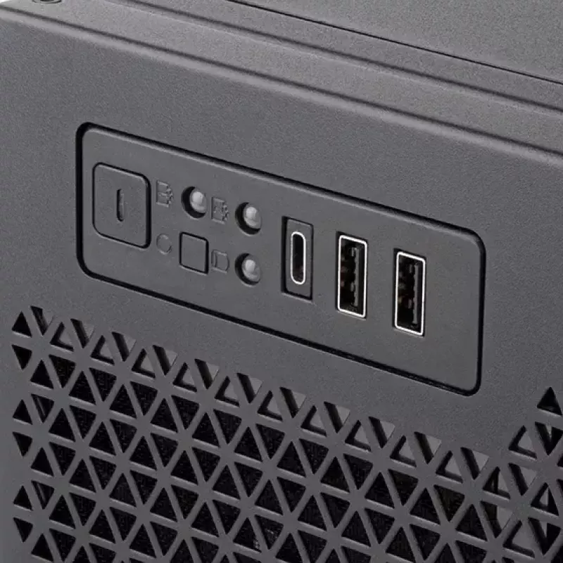Serverrack Silverstone RM52 zwart ATX SFX 440x550x220mm