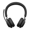 Jabra Evolve2 65 USB-C zwart MS oplaadstandaard stereo