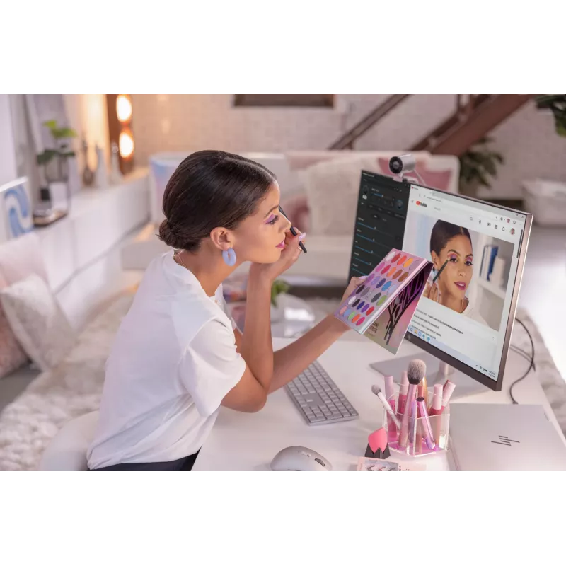 HP 930 Creator draadloze muis, rechtshandig, Bluetooth, 3000 DPI, zilver