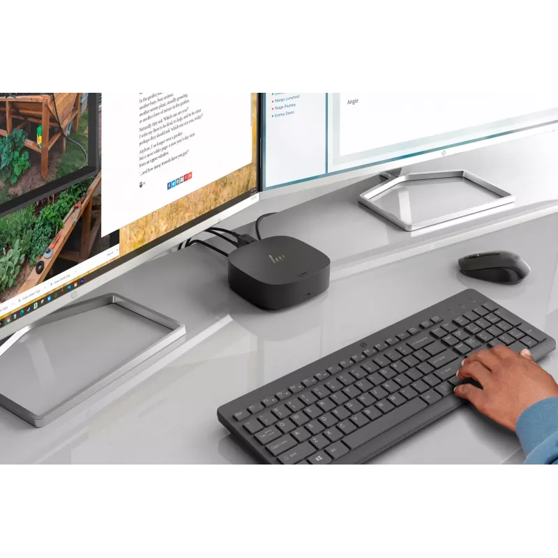 HP 930 Creator draadloze muis, rechtshandig, Bluetooth, 3000 DPI, zilver