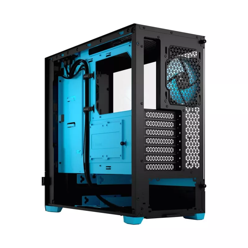 FRACTAL DESIGN Pop Air RGB cyaan Core TG clear tint