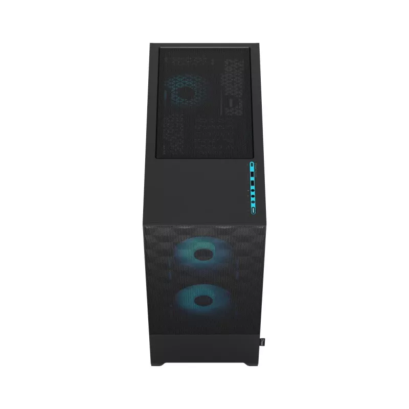 FRACTAL DESIGN Pop Air RGB cyaan Core TG clear tint