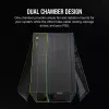 CORSAIR pc-behuizing - mid-tower - 2500x dual chamber - zwart