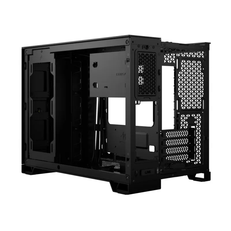 CORSAIR pc-behuizing - mid-tower - 2500x dual chamber - zwart