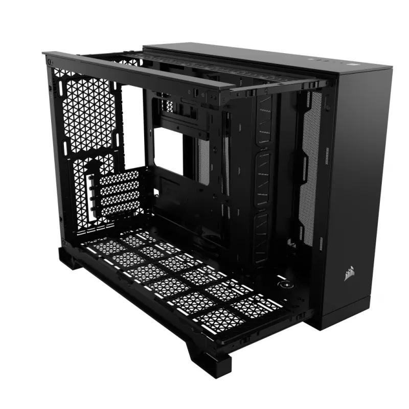 CORSAIR pc-behuizing - mid-tower - 2500x dual chamber - zwart