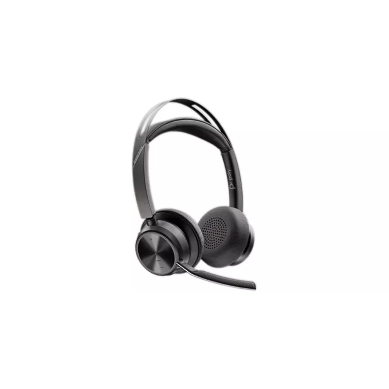 HP Poly Voyager Focus 2 USB-C-C headset +USB-C/A-adapter +laadstation