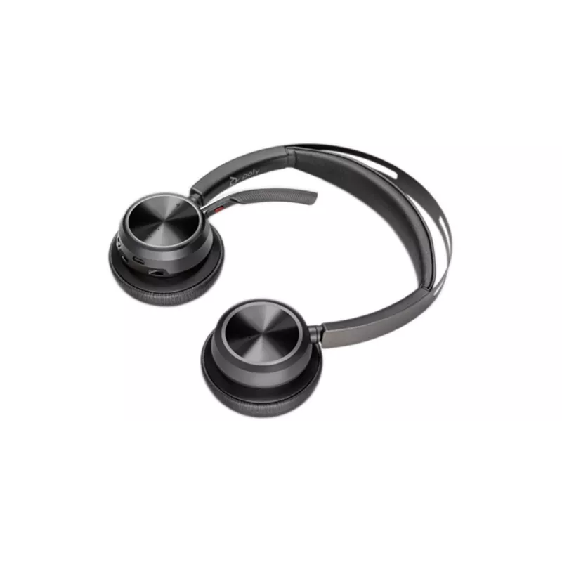 HP Poly Voyager Focus 2 USB-C-C headset +USB-C/A-adapter +laadstation