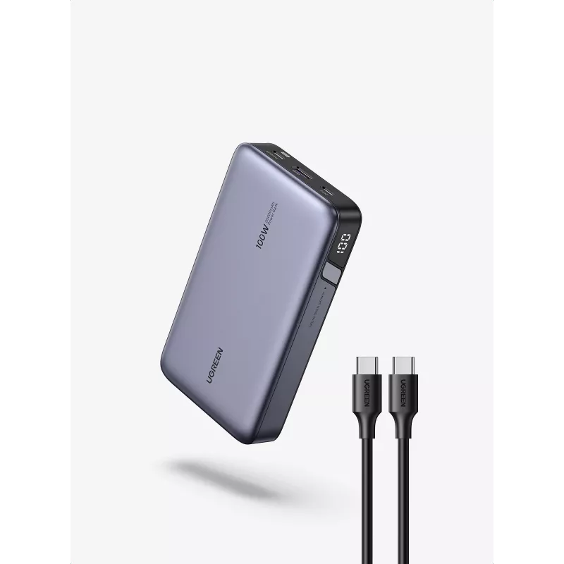 Ugreen 25188 powerbank 20000 mAh grijs
