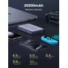 Ugreen 25188 powerbank 20000 mAh grijs