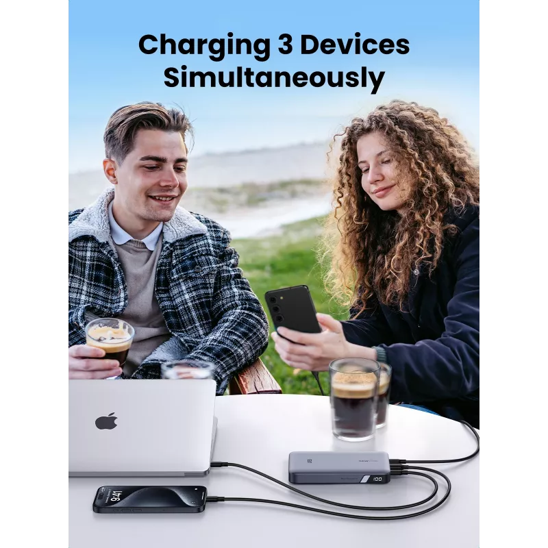 Ugreen 25188 powerbank 20000 mAh grijs
