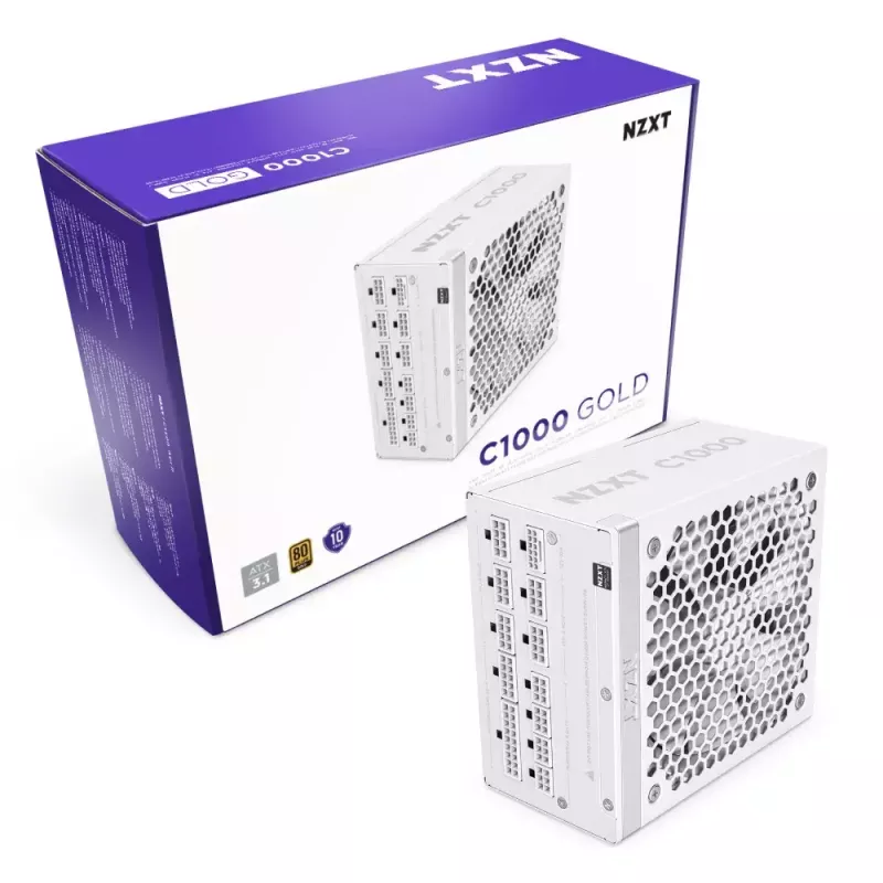 Voeding NZXT C1000 Gold 1000 W