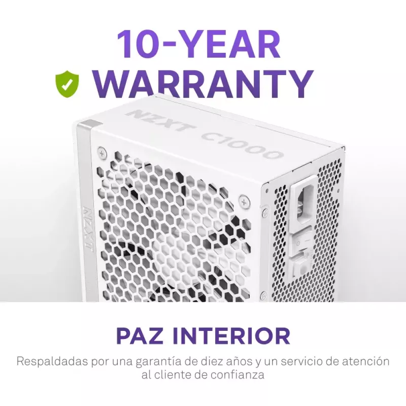 Voeding NZXT C1000 Gold 1000 W