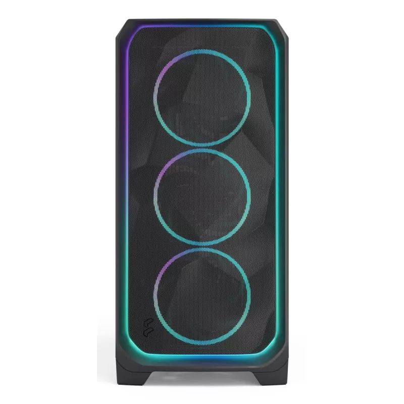FRACTAL DESIGN Meshify 3 XL Ambience Pro RGB zwart TG light tint