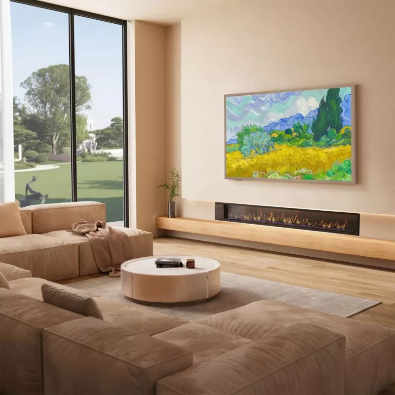 Hisense 55 inch S7NQTUK Canvas TV met Freely & ArtMode