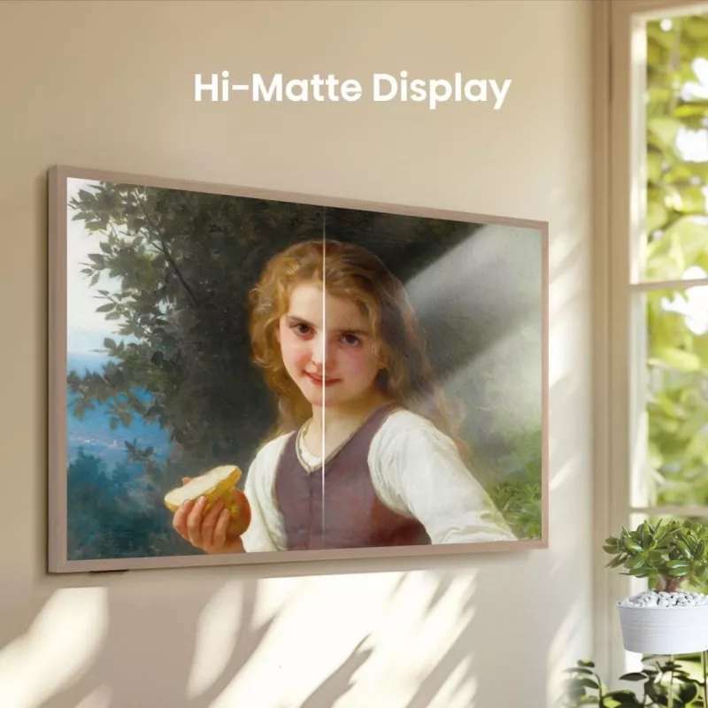 Hisense 55 inch S7NQTUK Canvas TV met Freely & ArtMode
