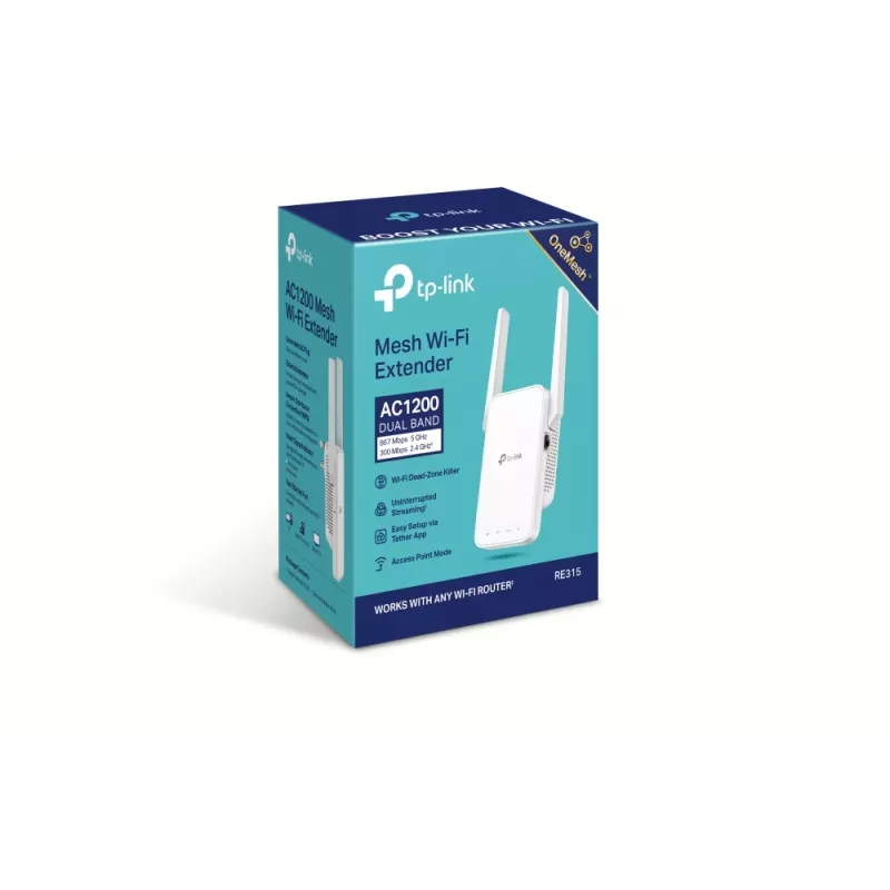 Netwerkrepeater TP-Link AC1200 Mesh WLAN-versterker