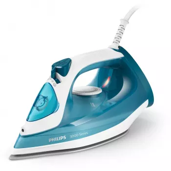 Strijkijzer met stoom Philips DST3011/20 — 2100 W, keramische zool, 0,3 L tank, 1,9 m kabel, blauw