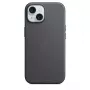 Apple FineWoven Case met MagSafe iPhone 15 zwart