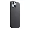 Apple FineWoven Case met MagSafe iPhone 15 zwart