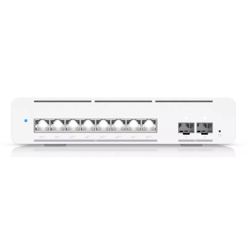 Managed switch Ubiquiti UniFi Pro XG 8 PoE 10G Ethernet 8 poorten