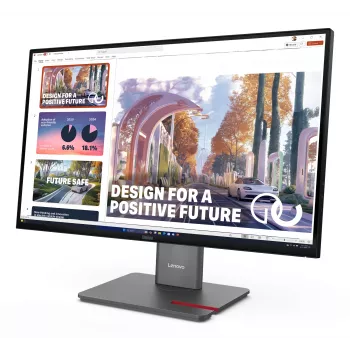 Lenovo ThinkVision P27QD-40 monitor, 68,6 cm (27 inch), 2560 x 1440 pixel, Wide Quad HD, LED, 6 ms, zwart