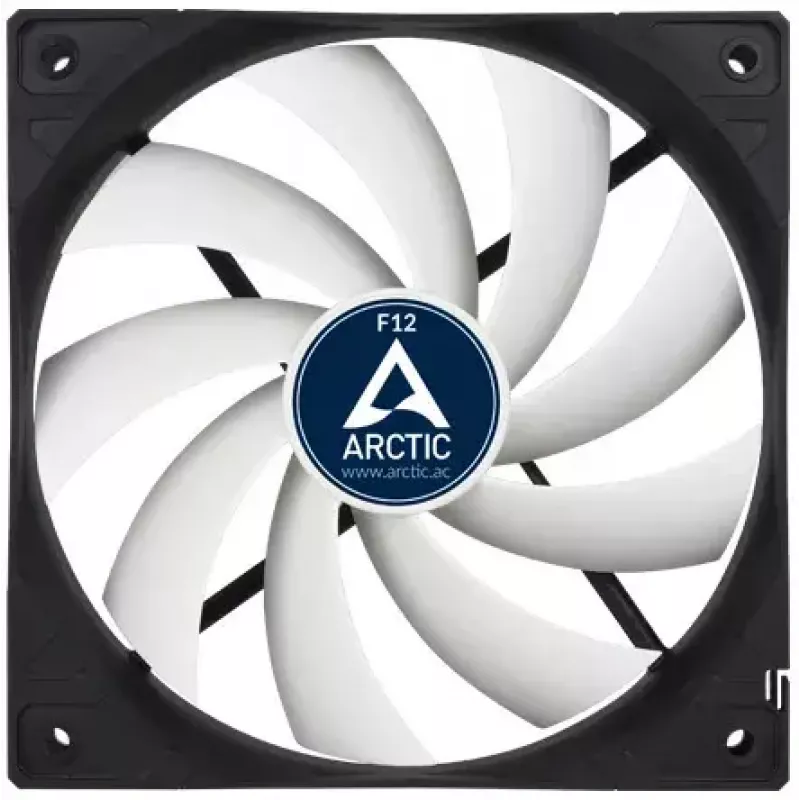 ARCTIC F12 120 mm standaard behuizingsventilator, 5-pack, zwart