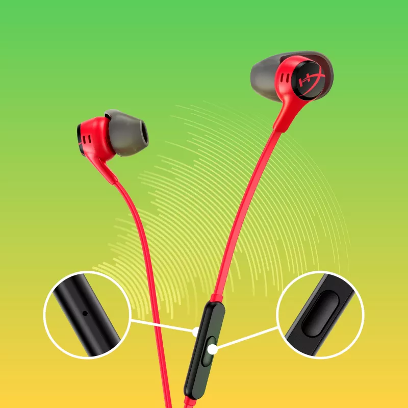 HyperX Cloud Earbuds II zwart