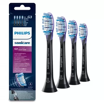 Philips G3 Premium Gum Care HX9054/33 4-pack vervangbare sonische tandenborstelkoppen