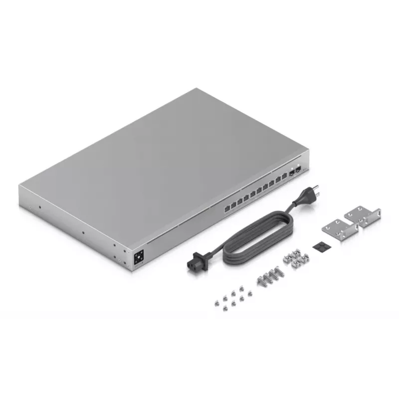 UBIQUITI NETWORKS Unifi Switch USW-PRO-XG-10-POE 1U, professionele 10-poorts L3-switch