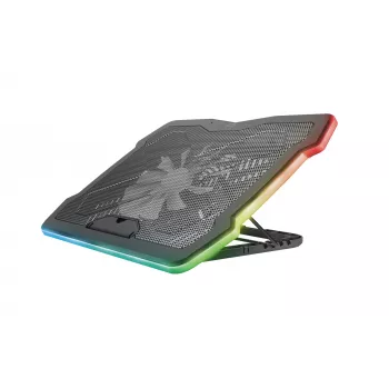 Trust GXT 1126 Aura laptop-koelpad 43,2 cm (17 inch) 700 tpm zwart