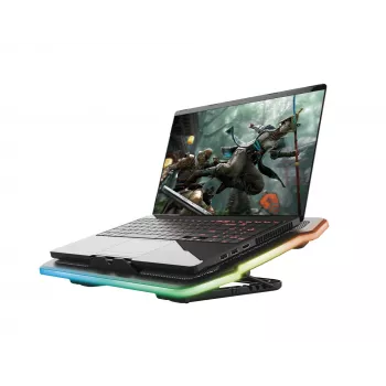 Trust GXT 1126 Aura laptop-koelpad 43,2 cm (17 inch) 700 tpm zwart