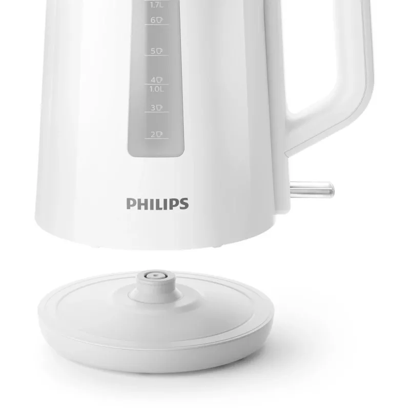 Waterkoker Philips 3000 Serie HD9318/00, 1,7 L, 2200 W, wit