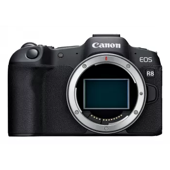 Canon EOS R8, 24,2 MP, 6000 x 4000 pixel, CMOS, 4K Ultra HD, touchscreen, zwart