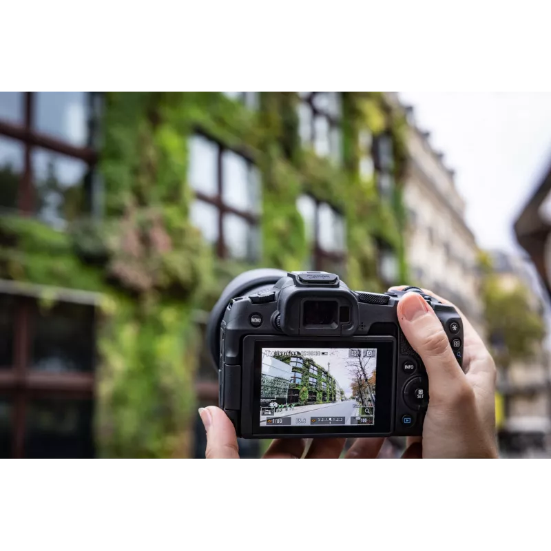 Canon EOS R8, 24,2 MP, 6000 x 4000 pixel, CMOS, 4K Ultra HD, touchscreen, zwart