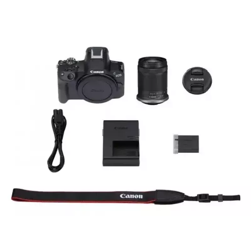 Canon EOS R50 MILC 24,2 MP CMOS 6000 x 4000 pixel zwart