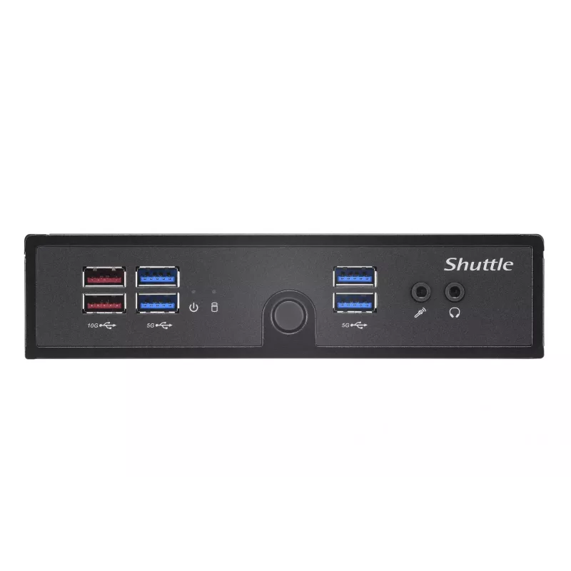 Mini-pc barebone Shuttle XPC slim DS50U3 Intel i3-1315U 64 GB RAM HDD SSD HDMI DP VGA