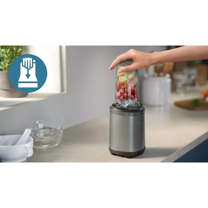 Tafelblender Philips 5000 Serie HR2765/00 zwart roestvrij staal