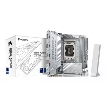 Moederbord GIGABYTE B860I AORUS PRO ICE, Intel B860, LGA 1851, Mini-ITX