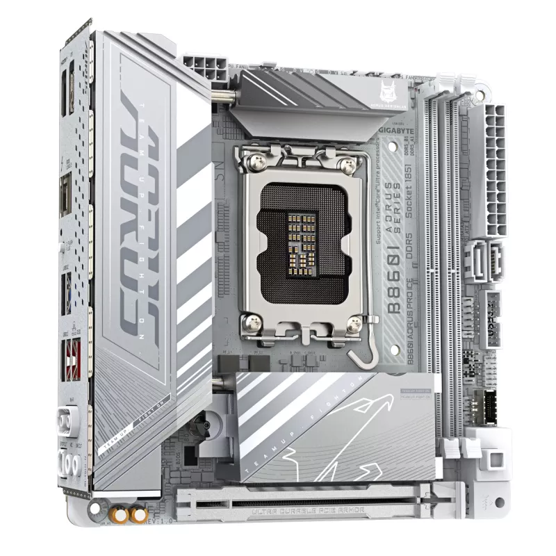 Moederbord GIGABYTE B860I AORUS PRO ICE, Intel B860, LGA 1851, Mini-ITX