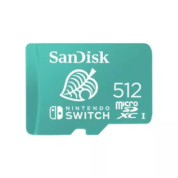 WESTERN DIGITAL SanDisk Micro SDXC-kaart voor Nintendo Switch 512 GB UHS-I 100 MB/s